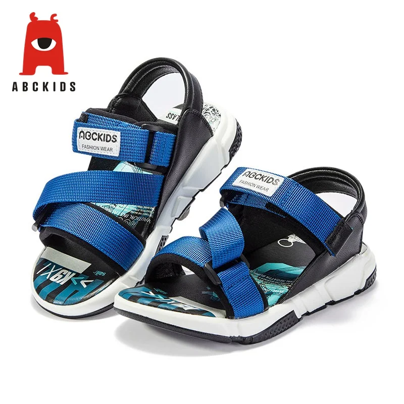 Abckids 2019 sport sandals Summer Baby comfortable sandals Fashion Boy child non-slip comfortable sandals