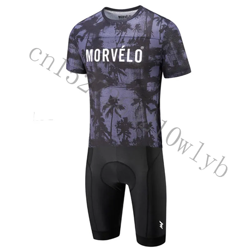 21 стиль Горячая Morvelo ropa ciclismo летняя новая КОМАНДА триатлон, Велоспорт Skinsuit Ciclismo Hombre короткий рукав MTB велосипедная одежда - Цвет: 4