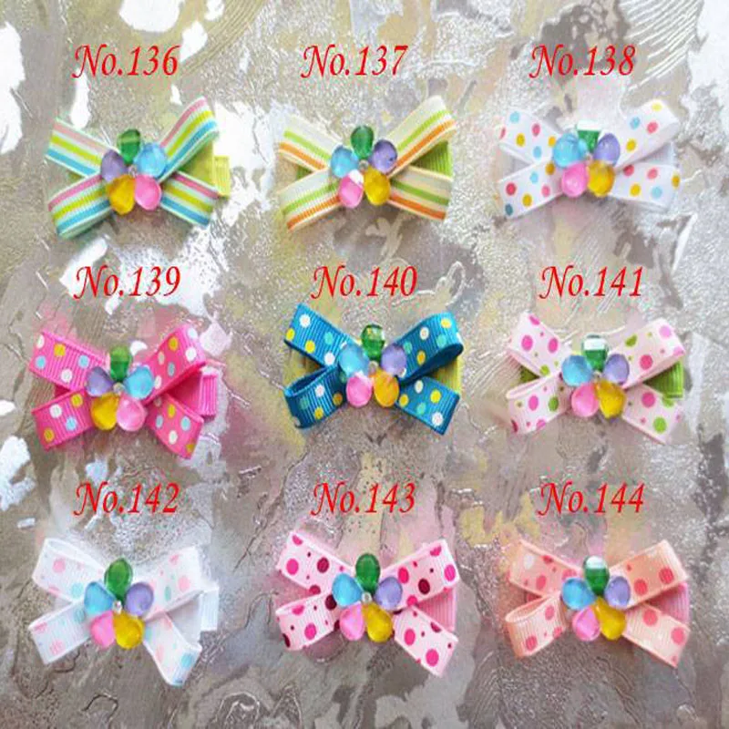 300 BLESSING Good Girl Boutique 2" Double Bowknot Hair Bow Clip Accessories 