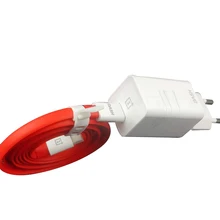 Original EU ONEPLUS 7 pro Dash charger 5V/4A Fast charge USB wall power Adapter Flat Round cable for Oneplus 3 3T 5 5T 6 6T
