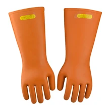 hot-selling 40cm lengthed 25KV insulating latex work gloves designed by state grid power system special labor protecting gloves