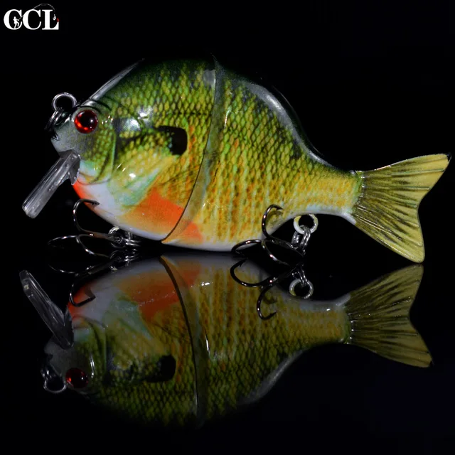 Swim Bait Panfish Multi Jointed Panfish Fishing Lures Bluegill