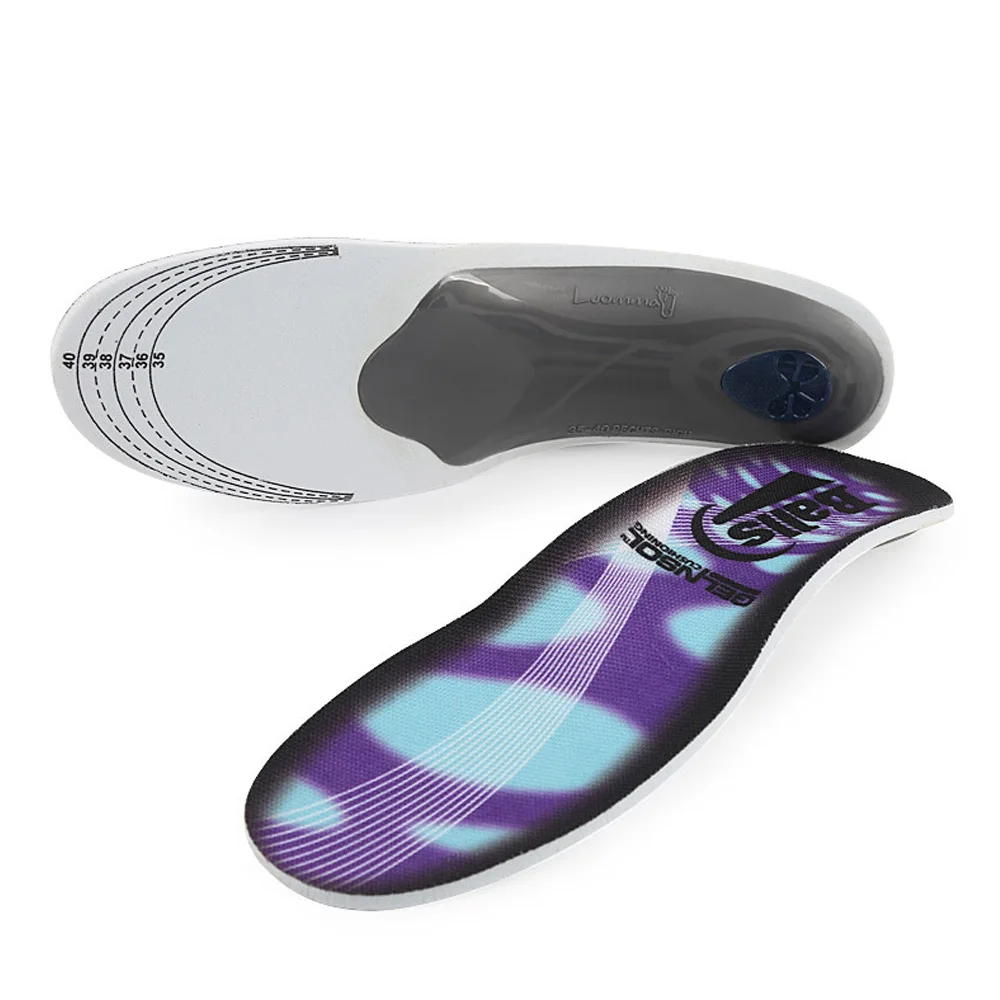 1Pair Athlete Arch Support Gel Cushion Sports Shoe Insoles, Performance