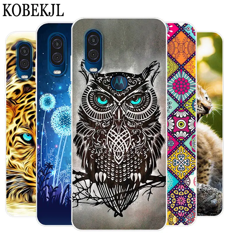 

Silicone Case For Motorola MOTO One Vision Case Soft TPU Cartoon Phone Case For MOTO One Vision OneVision XT1970 Case Back Cover