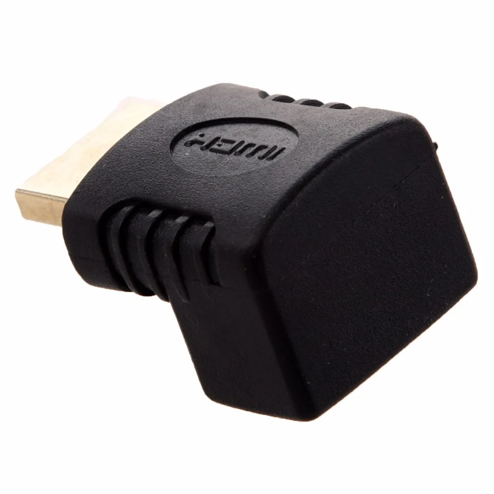 SCLS Горячая продажа 90 градусов HDMI штекер к гнезду разъем адаптер для ТВ HDTV|90 degree