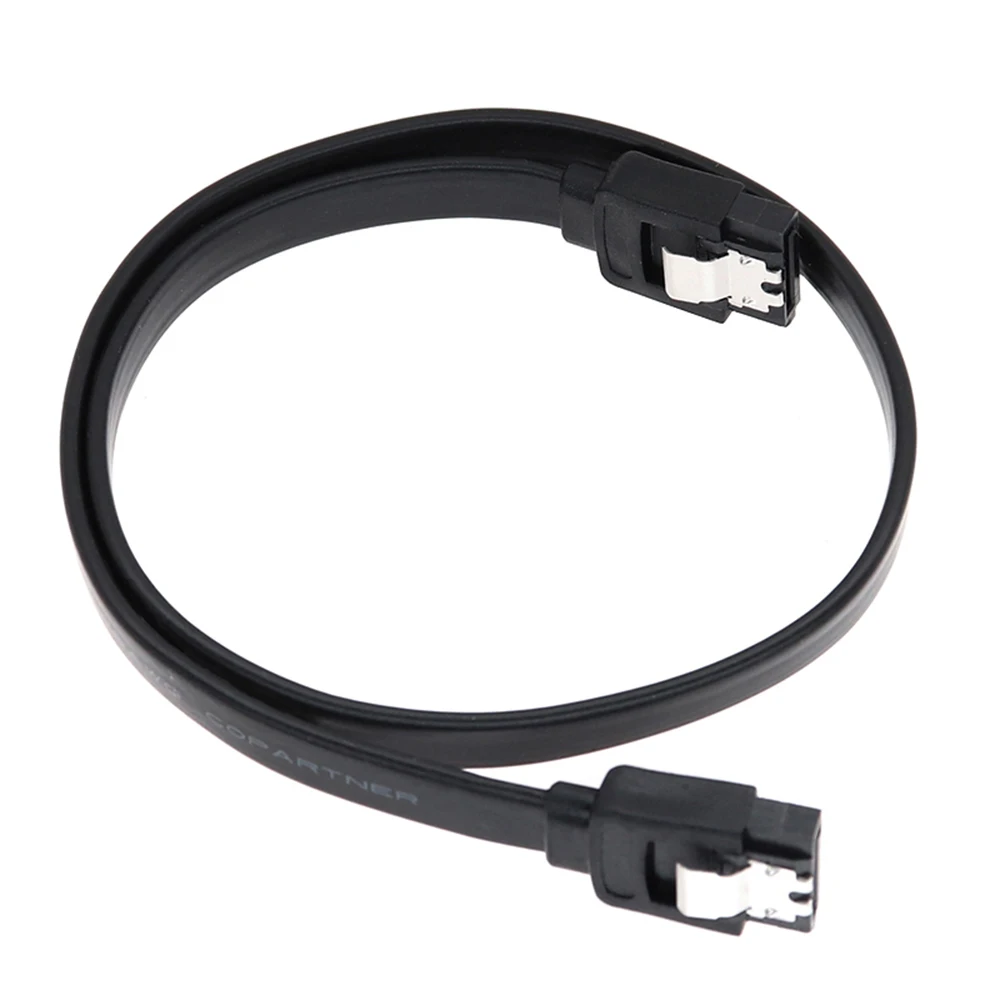 

5pcs 50cm Serial ATA Dual Channel Hard Drive Lead High Speed SATA III 3.0 Cable 6GB/S Straight Data Cord