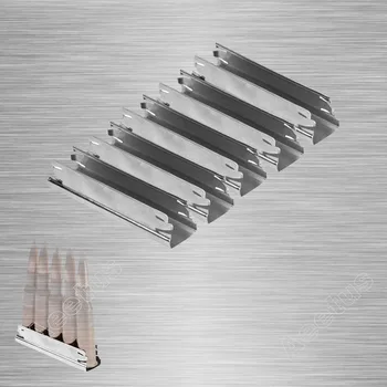 

1 Lot(5PCS) 7.62x54 Spring Steel Mosin Nagant 5 round stripper clips