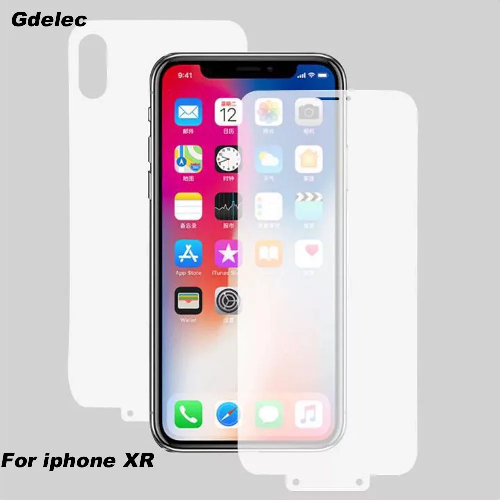 Гидрогелевая Защитная пленка для iPhone X XR XS X-max 7 8 Plus | Мобильные телефоны и