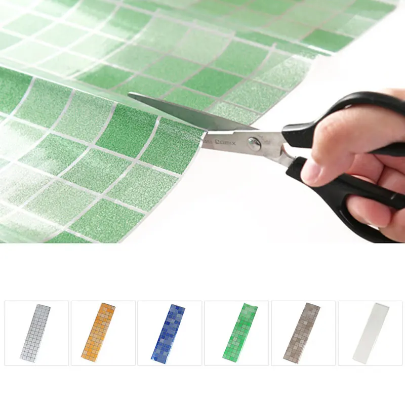 1PCS Anti-oil Wall Stickers High temperature Anti-oil paste kitchen Self-adhesive foil waterproof bathroom tile wall stickers A 1PCS Anti-oil Wall Stickers High temperature Anti-oil paste kitchen Self-adhesive foil waterproof bathroom tile wall stickers A