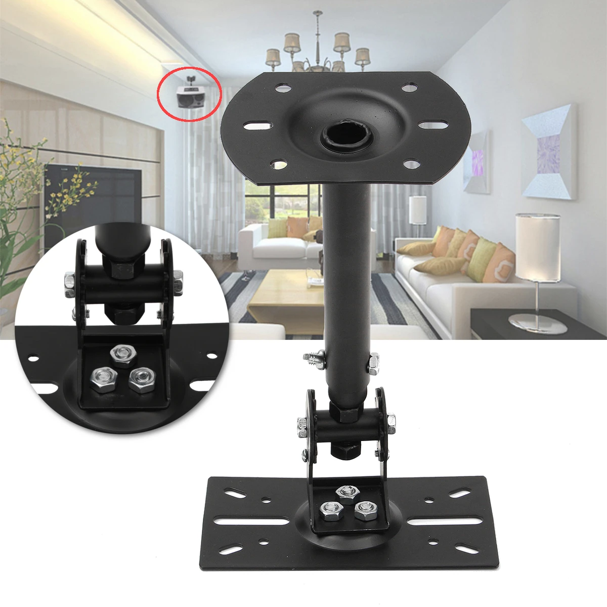 Buy Universal Adjustable Wall Mount Ceiling Bracket