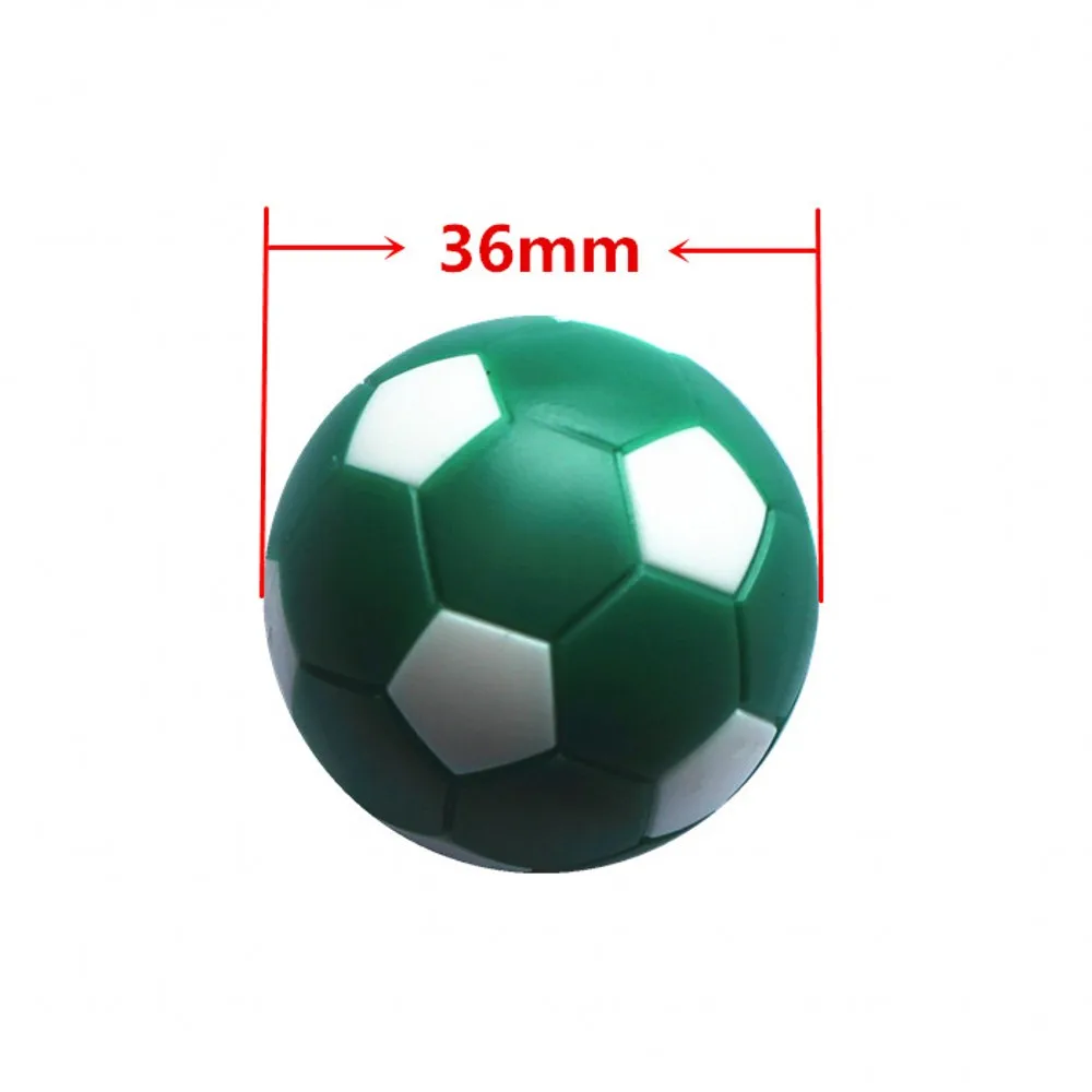 Table Football balls Soccer Table Game Fussball Indoor Game Green+White 36mm FOOSBALL 24g/pcs Board Game