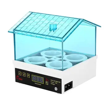 

4 Eggs Incubator Temperature Control Digital Chicken Chick Duck Hatcher Mini household chicken duck fowl eggs Incubator