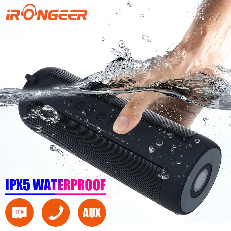 

2019 T2 Wireless Bluetooth Speakers Best Waterproof Portable Outdoor Loudspeaker Mini Column Box Speaker for iPhone Xiaomi