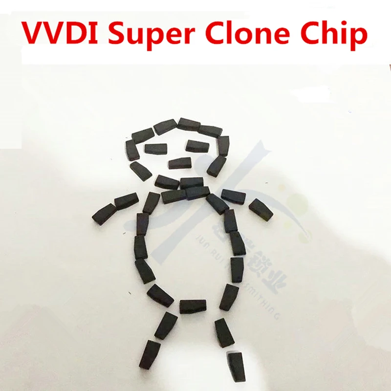 

10pcs/lot VVDI Super Chip Transponder for ID46/4D/4C/8C/8A/T3/For Toyota H chip for Xhorse VVDI2 Key Tool VVDI Mini Key Tool