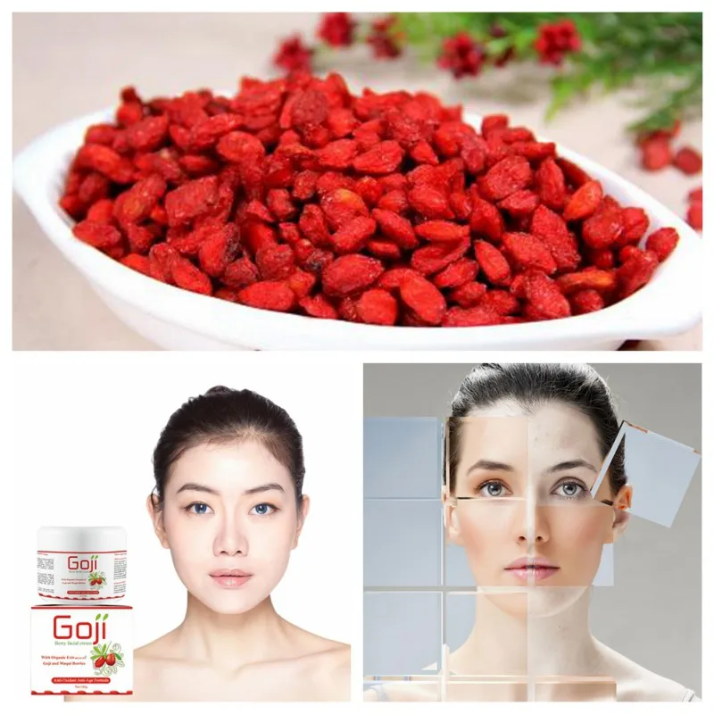 

Face Cream Chinese Goji Hyaluronic Acid Wolfberry Medlar Multi Effect Anti Wrinkle Inhibit The Activity Of Tyrosinase Face Care