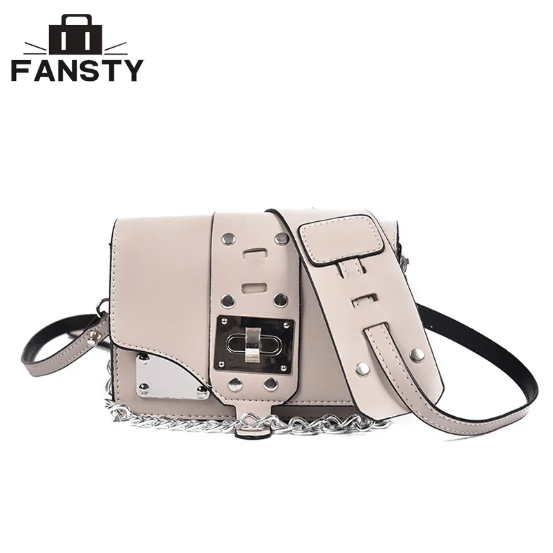 

Famous Brand Designer Lady Shoulder Crossbody Bag Fashion PU Leather Chain Women Messenger Bag Dual Function Female Flap Bag
