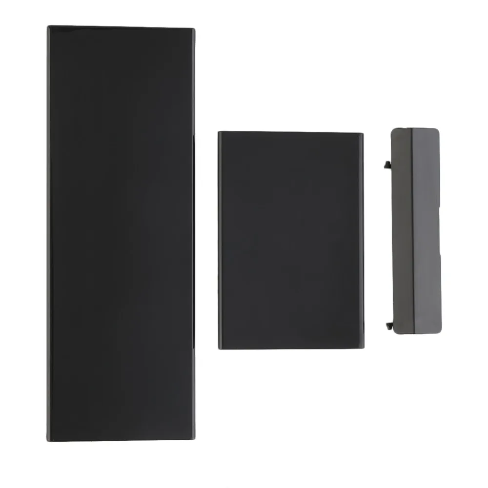 

Replacement Memory Card Door Slot Cover Lid Memeory Card Cover 3 Parts Door Covers for Nintendo for Wii Console Black