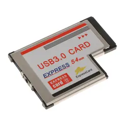 Dovewill 54 мм экспресс-карта на 2 порта USB 3,0 адаптер чип для ноутбуков D720202