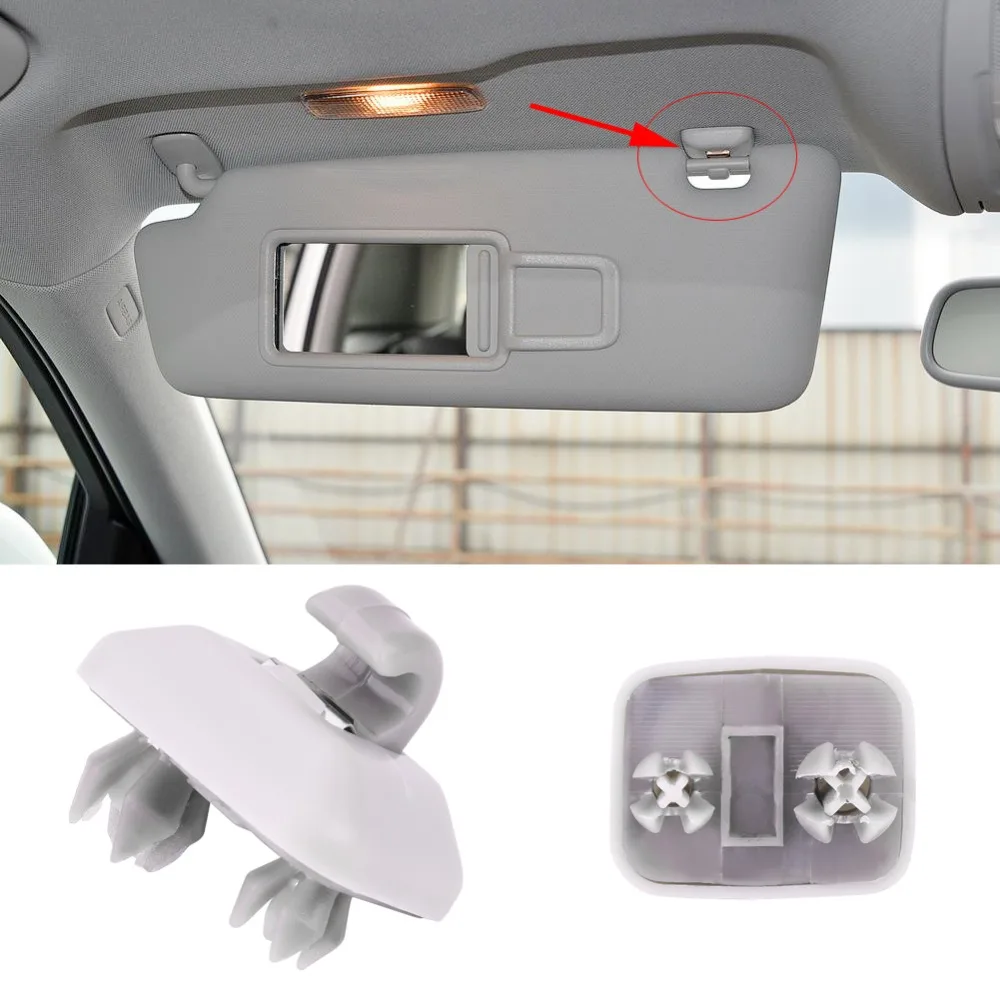 

Car Interior Sun Visor Hook Clip for Audi A1 A3 S3 A4 S4 A5 S5 Q3 Q5 RS5 TT Quattro Allroad 8E0857562A Auto Fastener And Clip