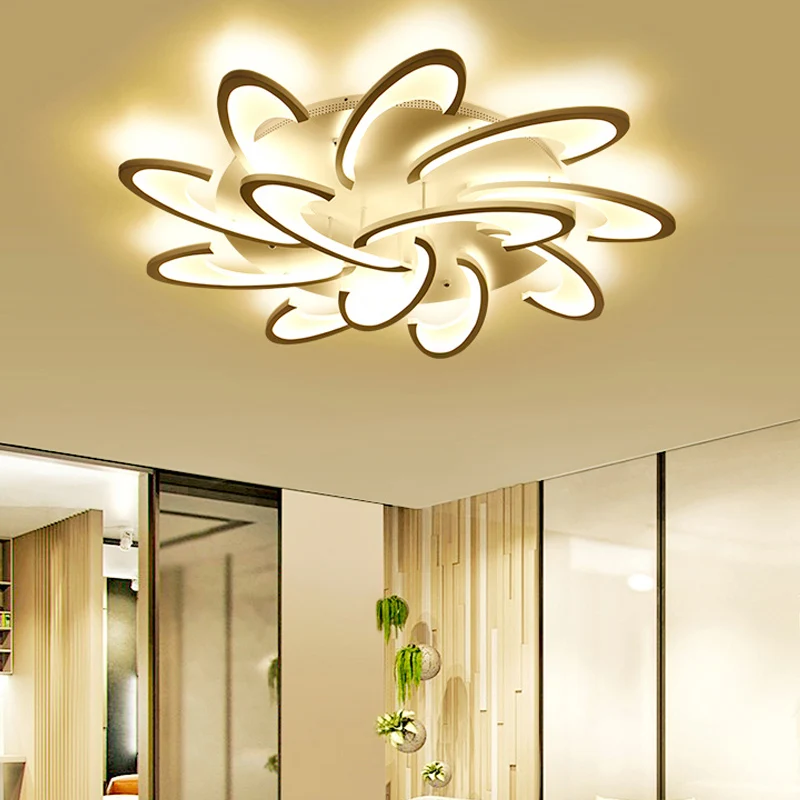 Светодиодная Люстра для гостиной, столовой, кабинета, креативная лампа ...