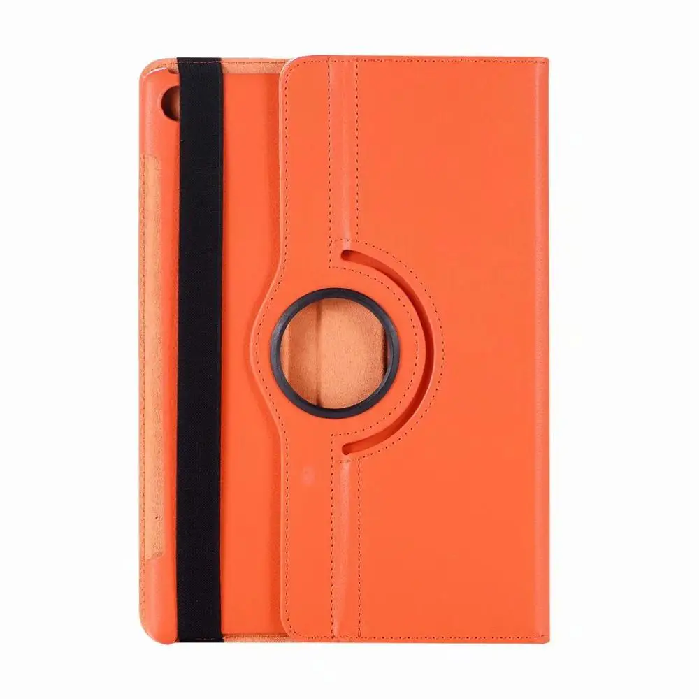 360 Rotating Case for Samsung Galaxy Tab A 10.1 SM-T510 SM-T515 T510 T515 Stand Cover PU Leather Case - Цвет: Темно-серый