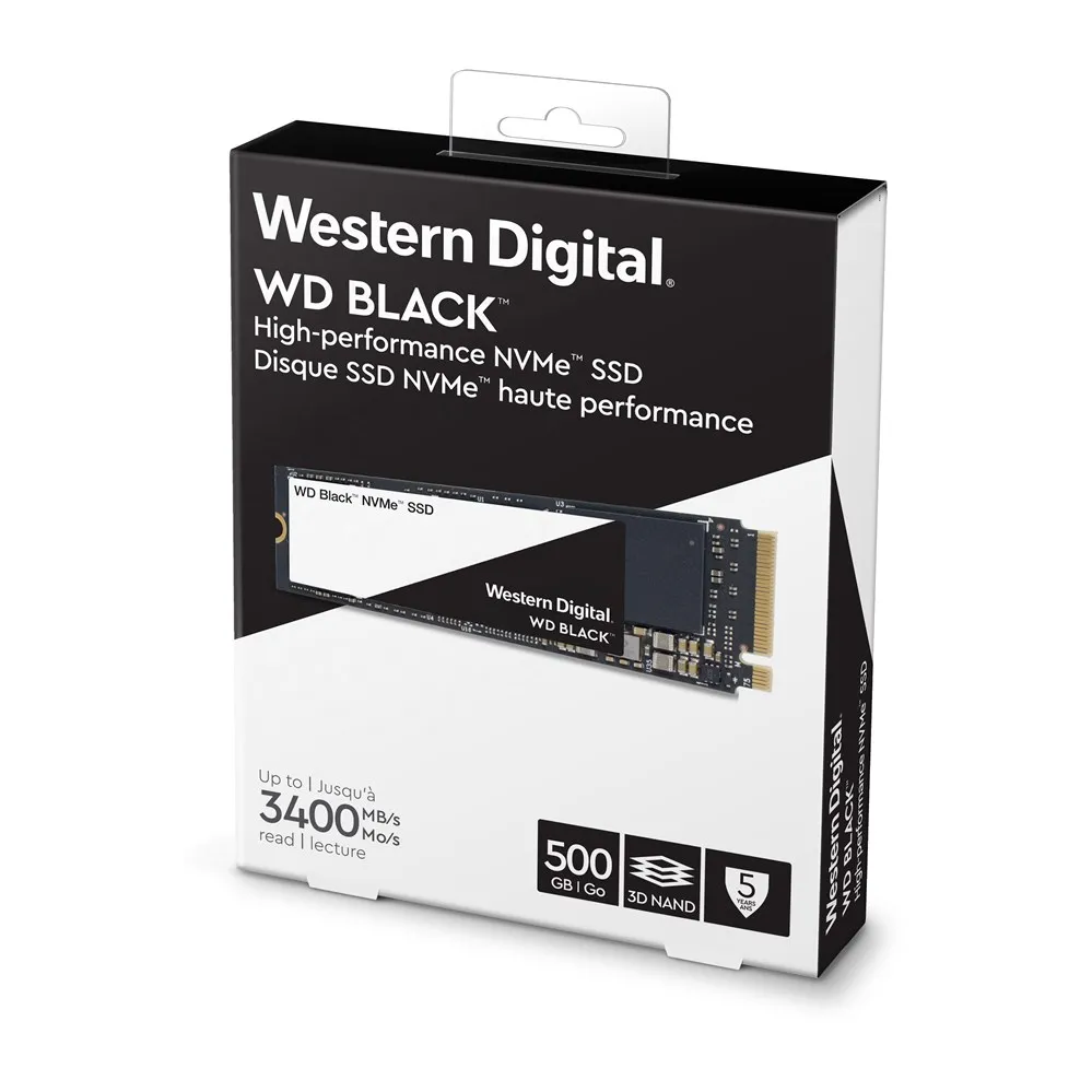 Western Digital BLACK 250GB 500GB 1 ТБ SSD M.2 PCIe Gen3 * 4 M. 2 2280 NVME твердотельный диск для ПК ноутбука