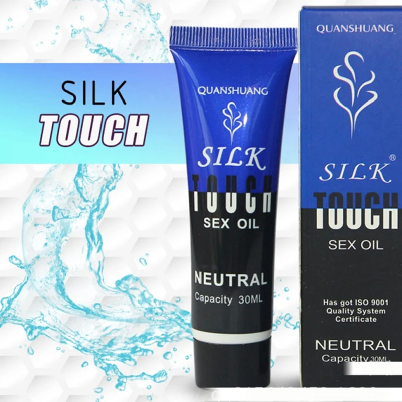 Silk Touch нейтральная анти боль Анальная смазка Вагина на водной основе Анальный