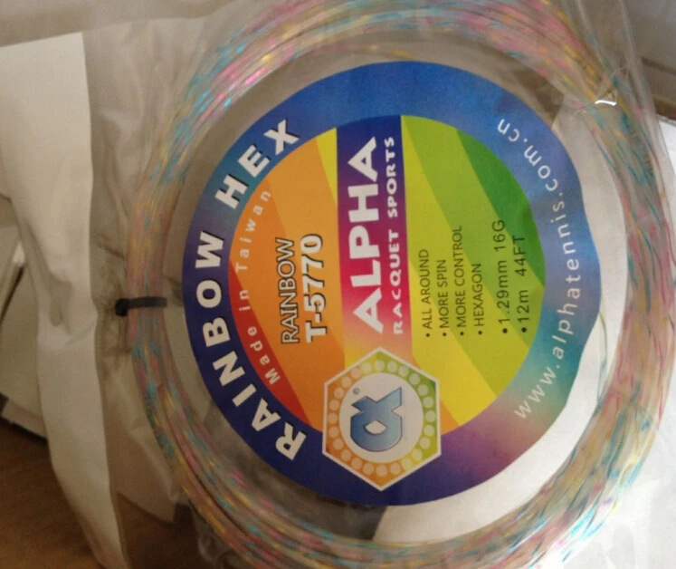 

1pc rainbow Tennis strings
