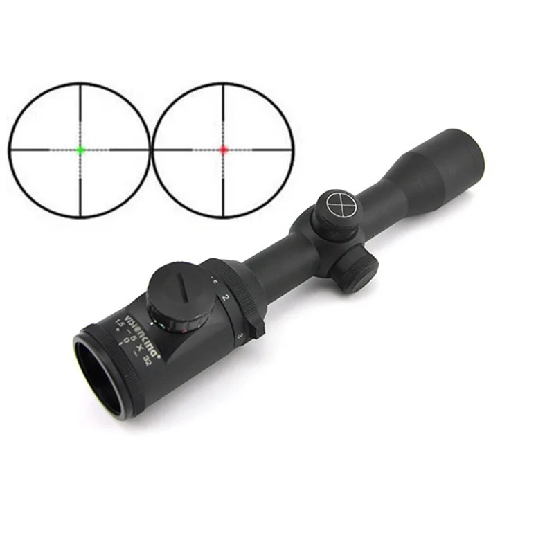 

Visionking Wide Angle 1.5-5x32 ML Hunting Tactical rifle scope 1 inch tube for 5.56mm .223 cal