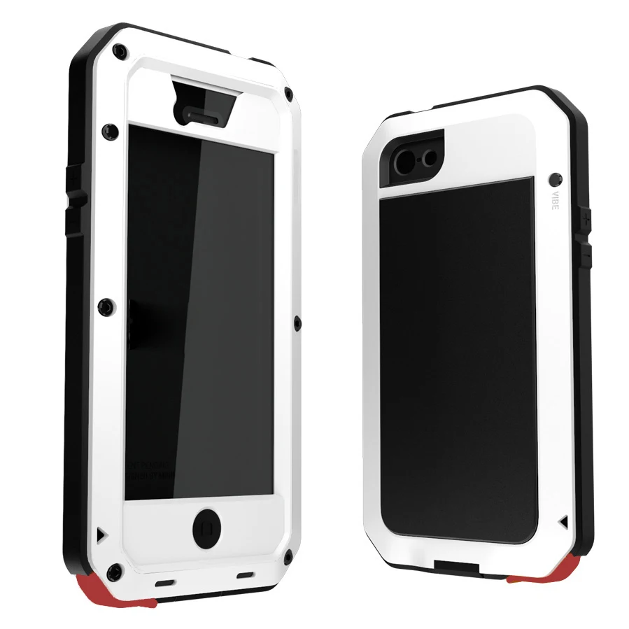 bilder für Heißer verkauf 6 Farben Wetter/Dirt/Shock proof Metalllegierung Handy fall für iphone 5 5 s SE bilder für Heißer verkauf 6 Farben Wetter/Dirt/Shock proof Metalllegierung Handy fall für iphone 5 5 s SE