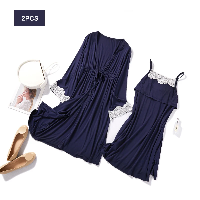 

Maternity Pajamas 2Pcs/Set Pregnancy Sleepwear Nursing Pregnant Pajamas Breastfeeding Nightgown Elegant Maternity Nursing Dress