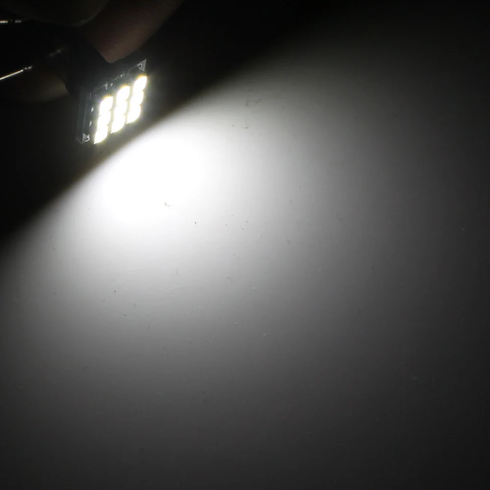 10 шт. T10 светодиодный 9 SMD 1206 S 194 168 W5W белый светильник s Автомобильная дверь Карта