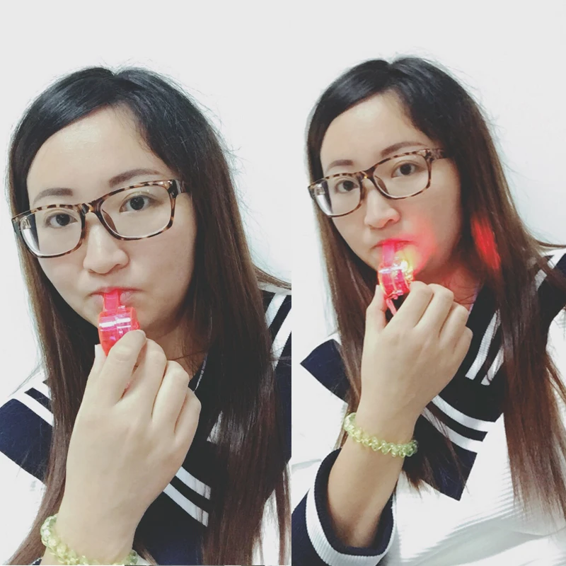 flashing whistles
