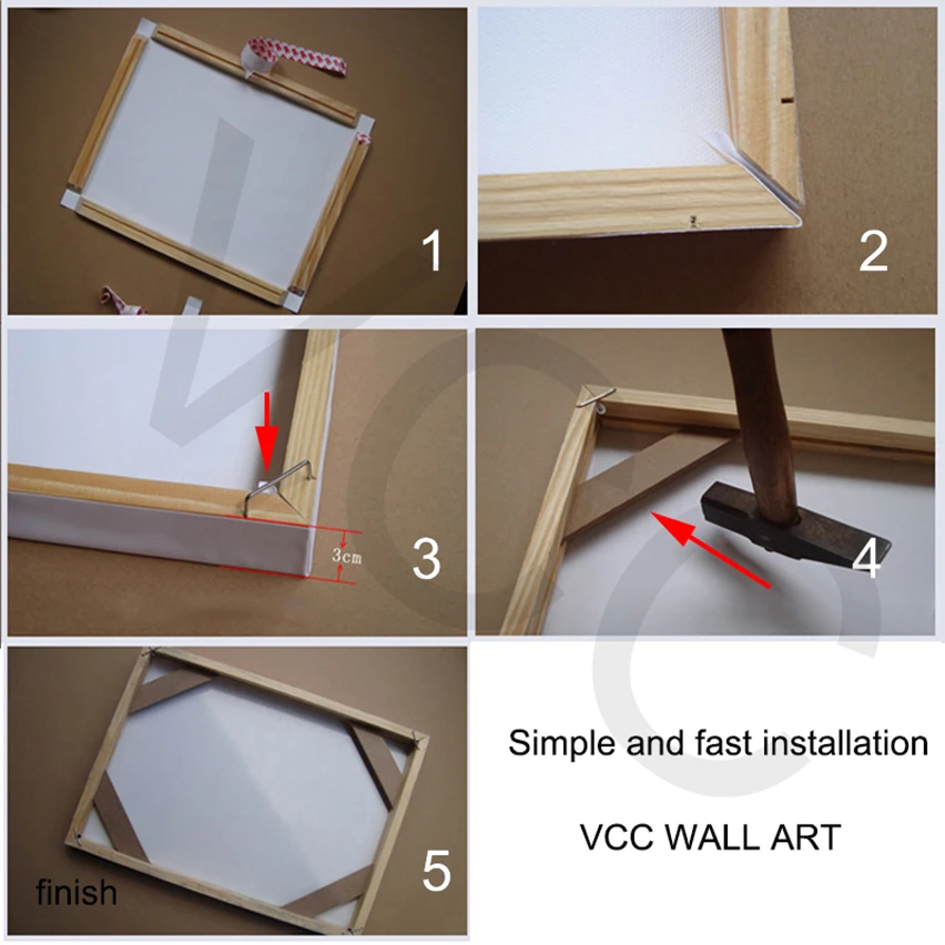 DIY Рисование на холсте картина с рамкой картина 3D Цветы плакат и печать стены искусства настенные картины для гостиной, в разобранном виде