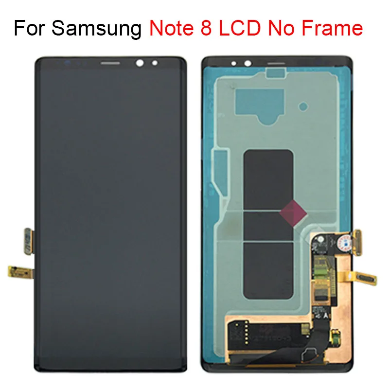 6," ЖК-дисплей с рамкой для samsung Note 8 сенсорный экран дигитайзер в сборе для samsung Galaxy N9500 N950F N900D N900DS lcd