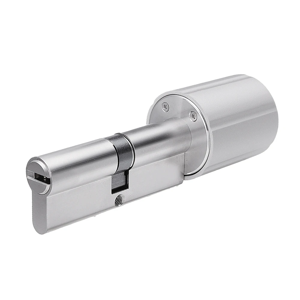 

Smart Lock Cylinder Intelligent Practical Anti-theft Securtiy Door Lock Core 128-Bit Encryption 5 Keys Work With APP