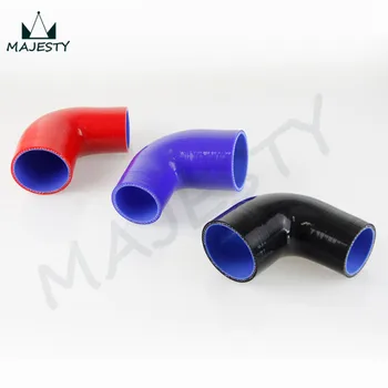 

64mm-70mm 90 Degree Silicone Hose Reducer Elbow Pipe Hose Intercooler Turbo hose 5 pieces