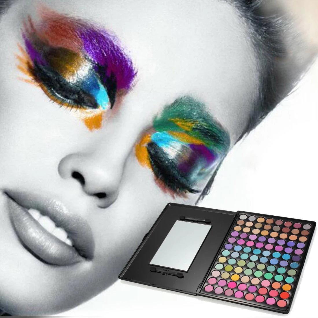 Colorful Flash Eye Shadow Brush 96 Color Matte Eye Shadow Palette
