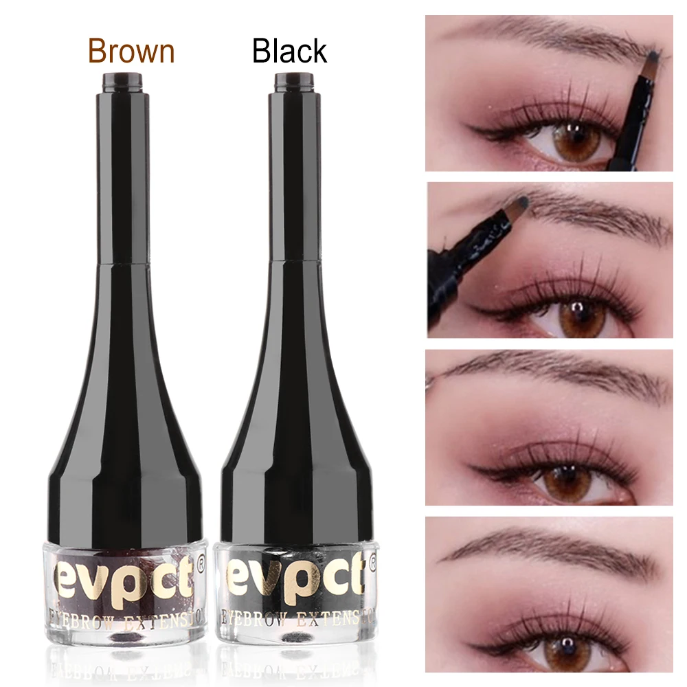 

Make Up Black&Brown Eyebrow Wigs Fiber Extensions Eye Brow Cream Gel Tint Pen Waterproof Instant Eyebrow Tattoo Pen Sweat-proof