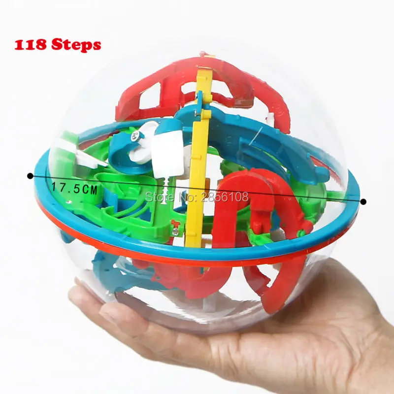 3D магический лабиринт-шар с Perplexus 100-299 уровней интеллект мяч катящийся мяч головоломка кубики игры Обучающие Развивающие игрушки, 4 стиля