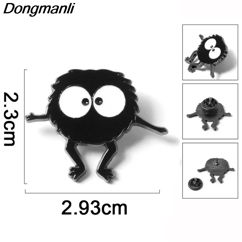 P3920 Dongmanli Милая сказочная пыль металлическая Глянцевая Булавка и броши для нагрудных значки на рюкзак сумки значок подарки