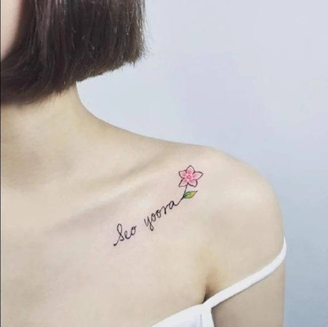new tattoo stickers girls waterproof stickers clavicle small fresh new tattoo stickers girls waterproof stickers clavicle small fresh