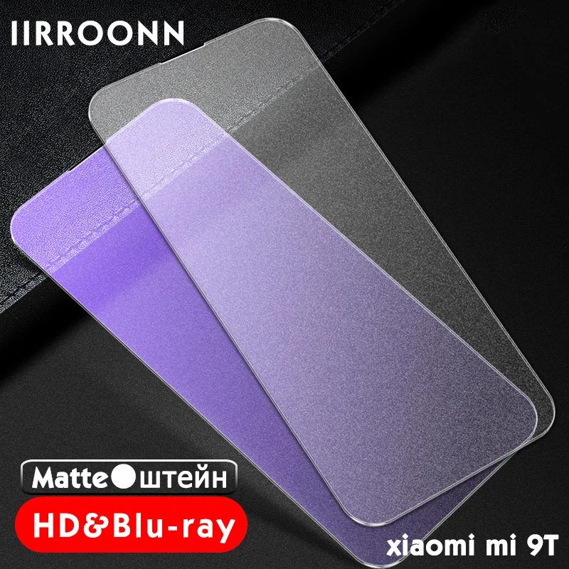 2 шт./лот, матовое закаленное стекло для xiaomi mi 9 T, защита для экрана для xiaomi 9t 6D, анти-синий светильник, закаленное стекло для xiao mi 9t - Цвет: Matte HDBL