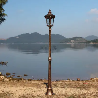 Лампа наружная уличная 220 В бронзовая/черная 1 8/2 2 м|light post|garden light postgarden street lamps |