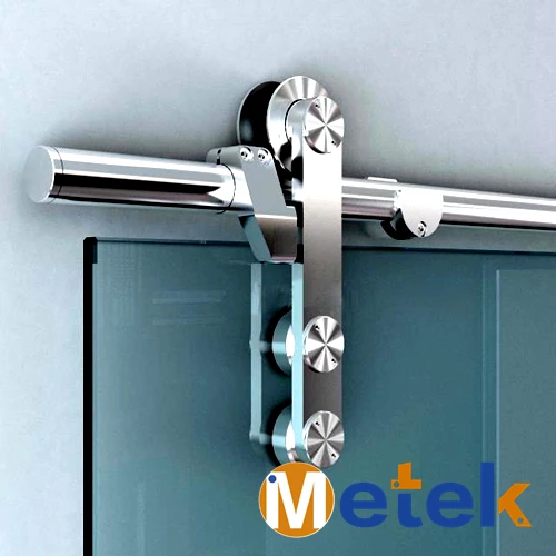 6 6ft Stainless Steel Gl Barn Sliding Door Hardware Track In 6 6ft Stainless Steel Gl Barn Sliding Door Hardware Track In Doors From Home Improvement On Aliexpress Alibaba Group