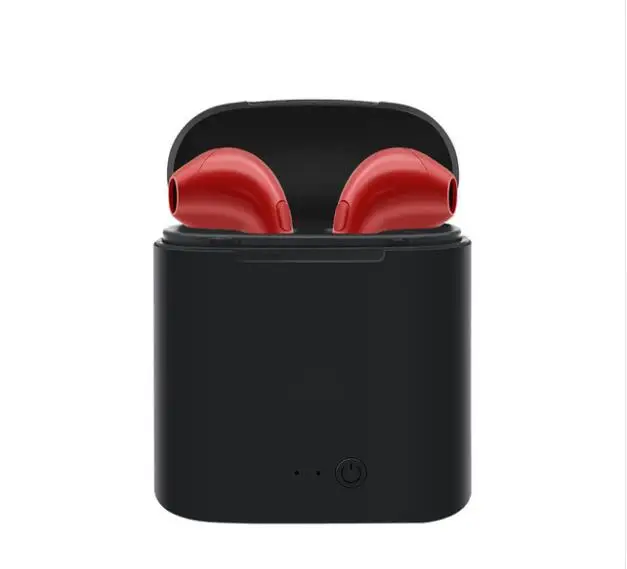 I7s TWS Беспроводная гарнитура Bluetooth мини наушники с зарядным боксом для Android Apple iphone