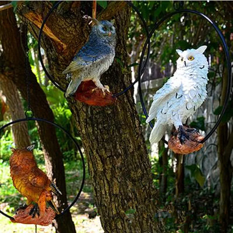 

Simulation Owl Bird Crafts, Pendant and Desktop Decoration, Resin Crafts, Home Garden Decorations, Animal Models