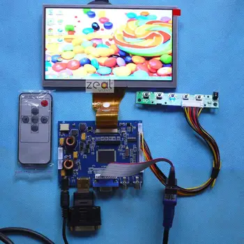 

AT070TN90 AT070TN92 AT070TN94 7 INCH LCD HDMI VGA 2AV A/D DVI Audio NEW Board 800*480 Resolution CAR PC Display Screen