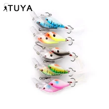 TUYA fish college Baitball Fishing lure Wobbler Minnow 7cm 12.3g Jerkbait 3D eyes Laborious Synthetic Bait Bass Full Swimming Layer