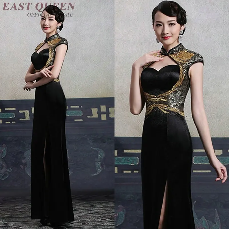 Женское платье Ципао qipao китайское Оригинальное в традиционном китайском стиле